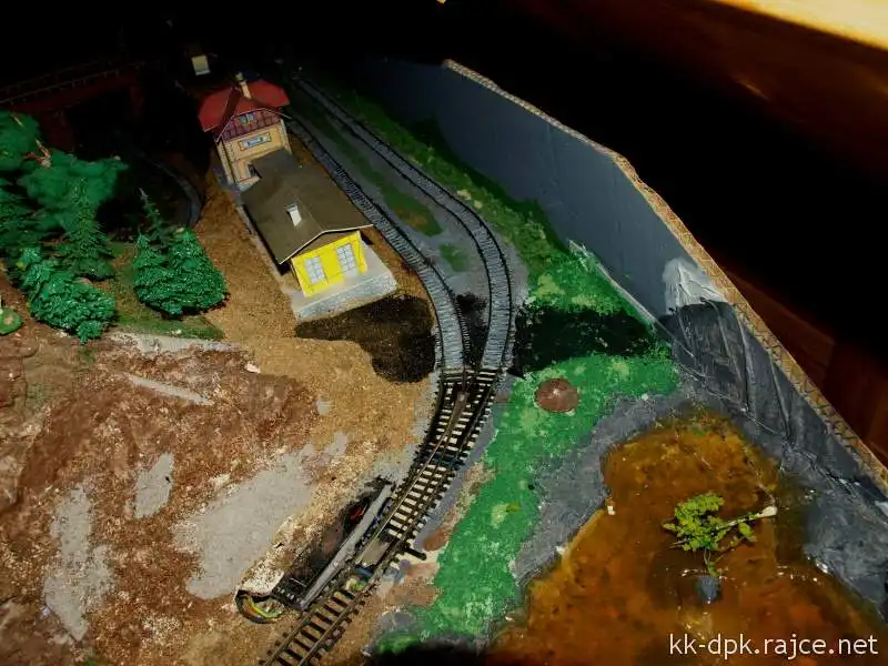 Modelové kolejiště TT Leden 2013 – krajina